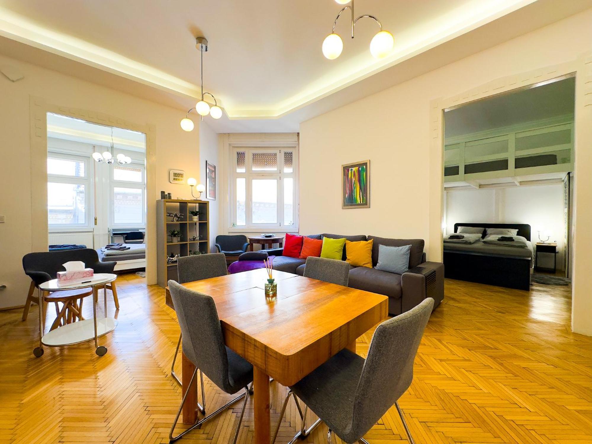 Spacious 4Br Oasis In Central Budapest - Bp Sky Buitenkant foto